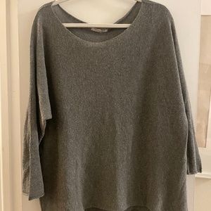 Cobbelstone Oversize Grey Sweater, OneSize